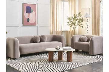 Fabion Sofa 3-seter - Taupe - Møbler - Sofaer - 3 seter sofa