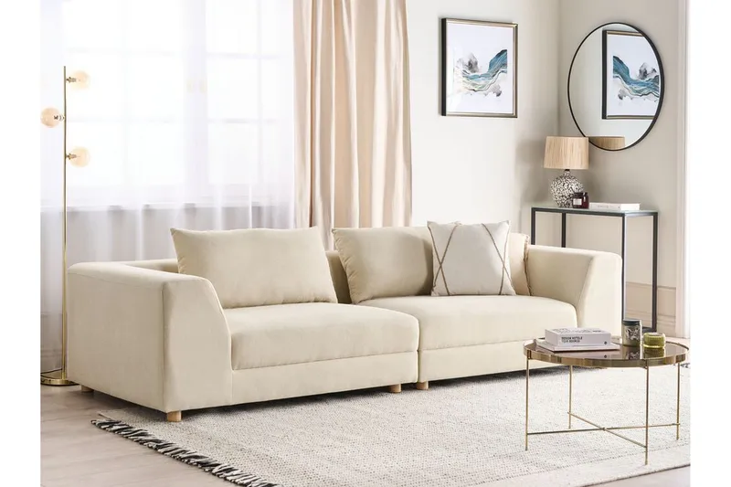 Fabius Sofa 3-seter - Beige - Møbler - Sofaer - 3 seter sofa