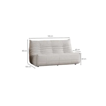 Feylorin 2-seters sofa - Hvit - Møbler - Sofaer - 2 seter sofa