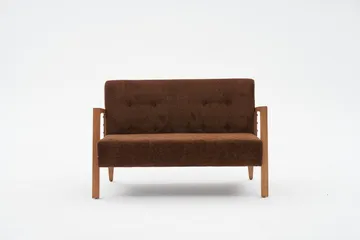 Finegard 2-seters Sofa - Brun - Møbler - Sofaer - 2 seter sofa