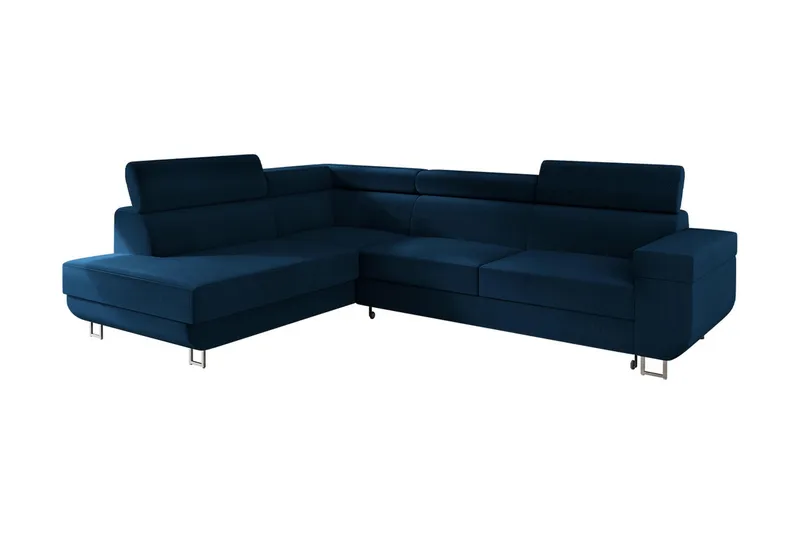 3-seters Hjørnesovesofa, Blå