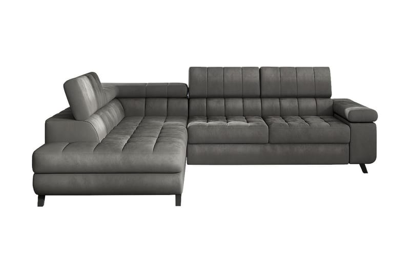 Azoulay Hjørnesofa Venstre, Grå