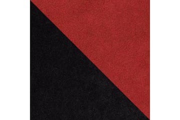 Banaso Sofa - Svart/Rød - Møbler - Sofaer - Fløyelssofaer