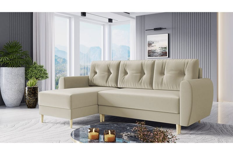 Bornalle 2-seters Sovesofa - Hvit - Møbler - Sofaer - Sovesofaer - Sovesofa divan
