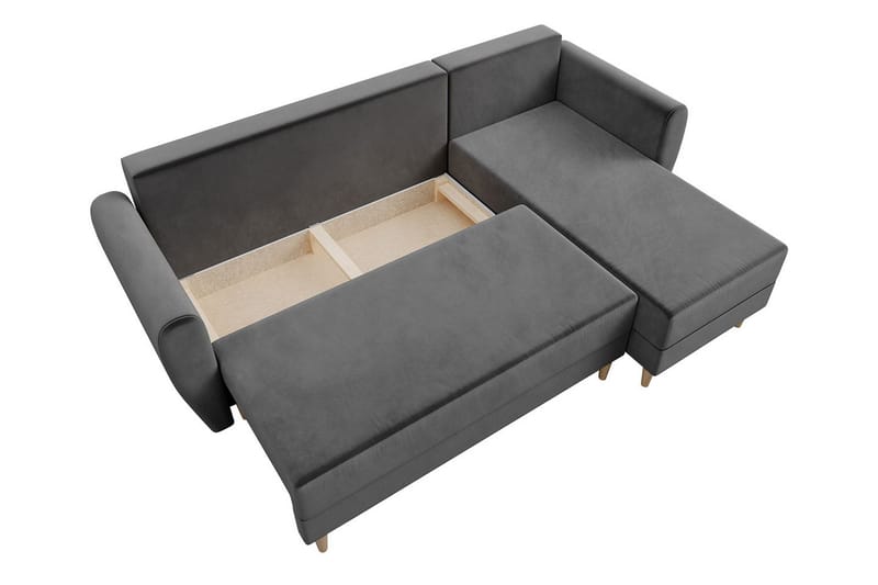 Bornalle Sovesofa - Svart - Møbler - Sofaer - Sovesofaer - Sovesofa divan