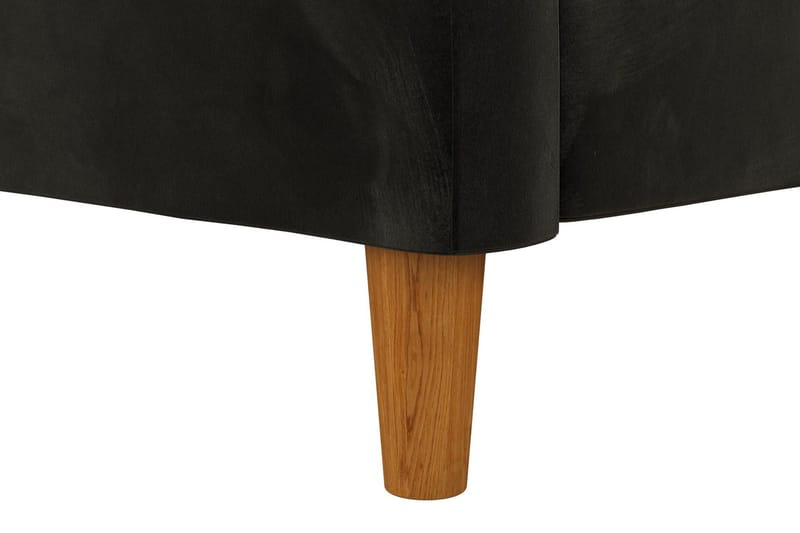 Celine 3-sits Divansovesofa Fløyel/Svart - Dorel Home - Møbler - Sofaer - Fløyelssofaer