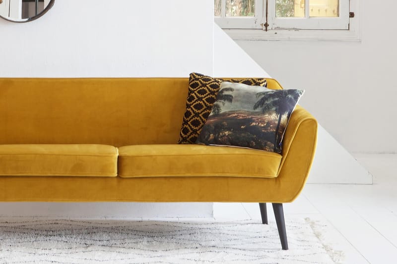 Cerrolobo Sofa - Oker - Møbler - Sofaer - Fløyelssofaer