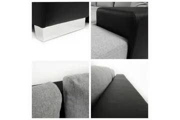 Cerys Hjørnesofa - Grå - Møbler - Sofaer - Sovesofaer - Sovesofa divan