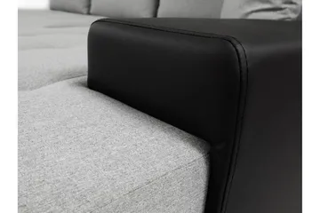 Cerys Hjørnesofa - Grå - Møbler - Sofaer - Sovesofaer - Sovesofa divan