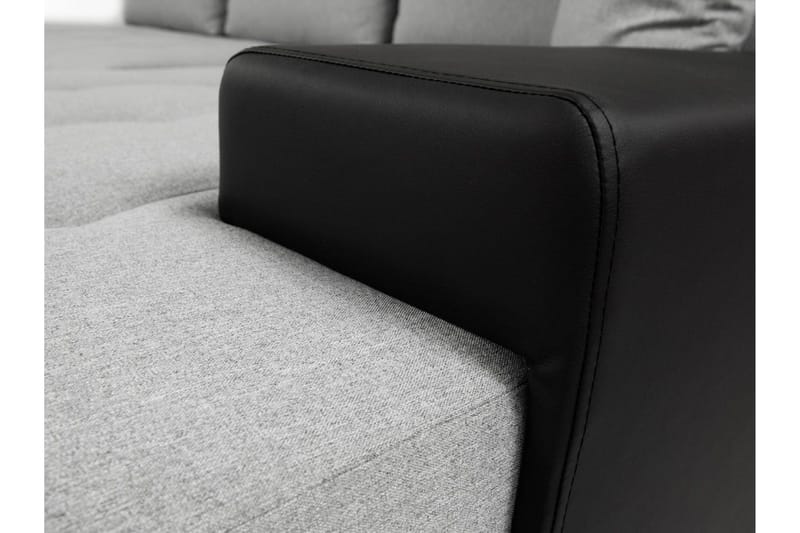 Cerys Hjørnesofa - Grå - Møbler - Sofaer - Sovesofaer - Sovesofa divan