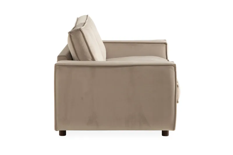 Cloudia Fløyelssofa 2-seters - Beige - Møbler - Sofaer - Fløyelssofaer