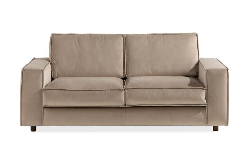 Cloudia Fløyelssofa 2-seters - Beige - Møbler - Sofaer - Fløyelssofaer