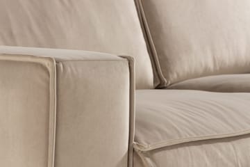 Cloudia Fløyelssofa 2-seters - Beige - Møbler - Sofaer - Fløyelssofaer