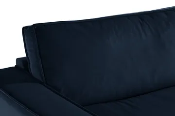 Cloudia Fløyelssofa 4-seters - Blå - Møbler - Sofaer - Fløyelssofaer