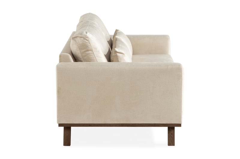 Copenhagen 2-seters Fløyelssofa - Beige - Møbler - Sofaer - Fløyelssofaer