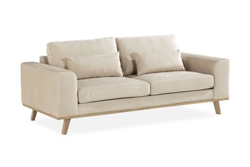 Copenhagen 2-seters Fløyelssofa - Beige - Møbler - Sofaer - Fløyelssofaer