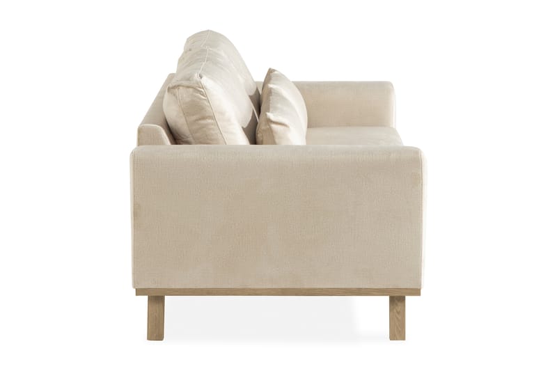 Copenhagen 2-seters Fløyelssofa - Beige - Møbler - Sofaer - Fløyelssofaer
