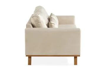 Copenhagen 2-seters Fløyelssofa - Beige - Møbler - Sofaer - Fløyelssofaer