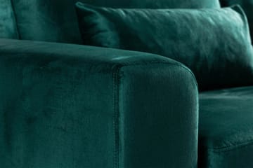 Copenhagen 2-seters Fløyelssofa - Grønn - Møbler - Sofaer - Fløyelssofaer