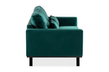 Copenhagen 2-seters Fløyelssofa - Grønn - Møbler - Sofaer - Fløyelssofaer