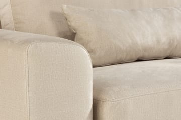 Copenhagen 4-seters Fløyelssofa - Beige - Møbler - Sofaer - Fløyelssofaer