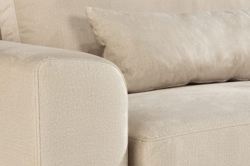 Copenhagen 4-seters Fløyelssofa - Beige - Møbler - Sofaer - Fløyelssofaer