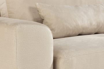 Copenhagen 4-seters Fløyelssofa - Beige - Møbler - Sofaer - Fløyelssofaer