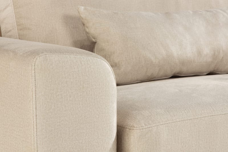 Copenhagen 4-seters Fløyelssofa - Beige - Møbler - Sofaer - Fløyelssofaer