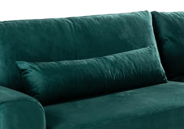 Copenhagen 4-seters Fløyelssofa - Grønn - Møbler - Sofaer - Fløyelssofaer