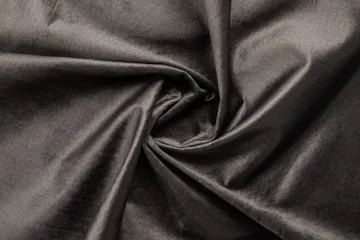 Copenhagen Compact 3-seters Vendbar L-formet Divansofa i Fløyel - Mørk grå - Møbler - Sofaer - Fløyelssofaer