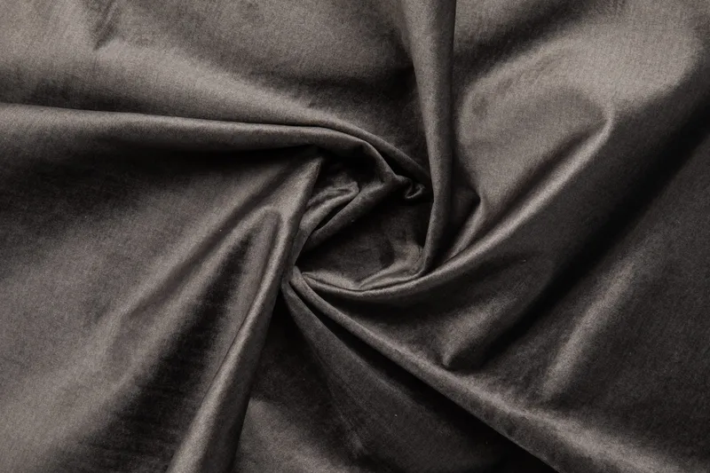 Copenhagen Compact 3-seters Vendbar L-formet Divansofa i Fløyel - Mørk grå - Møbler - Sofaer - Fløyelssofaer