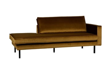 Dagseng Dotty Høyre - Gul - Møbler - Sofaer - Fløyelssofaer