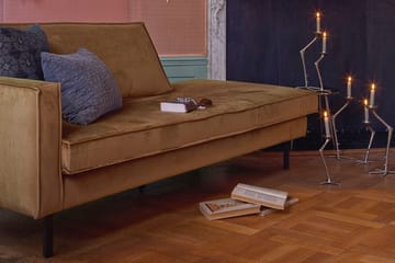 Dagseng Dotty Venstre - Gul - Møbler - Sofaer - Fløyelssofaer