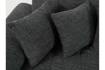 Dynir 4-seters Hjørnesovesofa - Rød|Svart - Møbler - Sofaer - Sovesofaer - Sovesofa divan