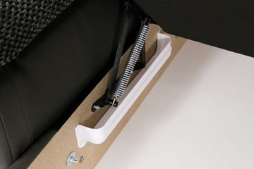 Dynir Hjørnesovesofa Divan Venstre - Møbler - Sofaer - Fløyelssofaer