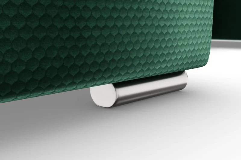 Dynir Hjørnesovesofa Divan Venstre - Møbler - Sofaer - Fløyelssofaer