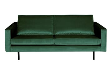 Fløyelssofa Dotty 2,5-seter - Grønn - Møbler - Sofaer - Fløyelssofaer
