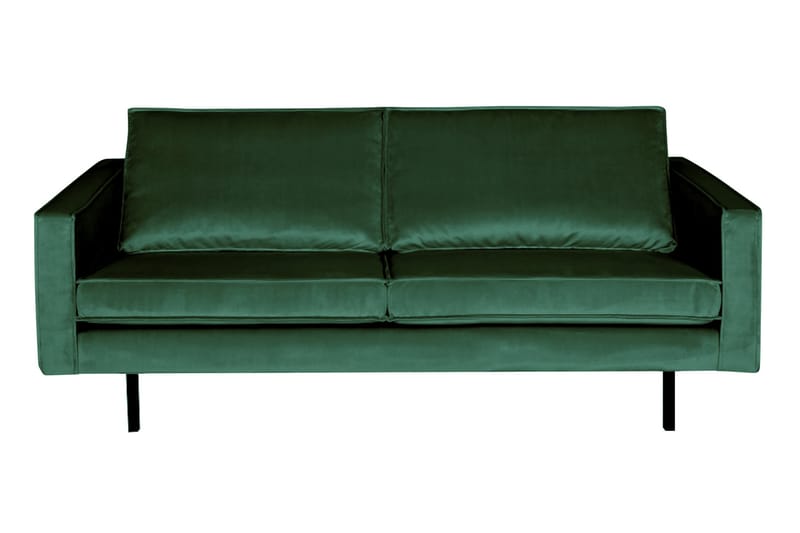 Fløyelssofa Dotty 2,5-seter - Grønn - Møbler - Sofaer - Fløyelssofaer