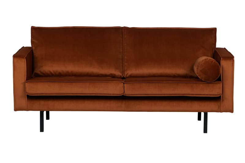 Fløyelssofa Dotty 2,5-seter - Rust - Møbler - Sofaer - Fløyelssofaer