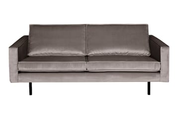 Fløyelssofa Dotty 2,5-seter - Taupe - Møbler - Sofaer - Fløyelssofaer