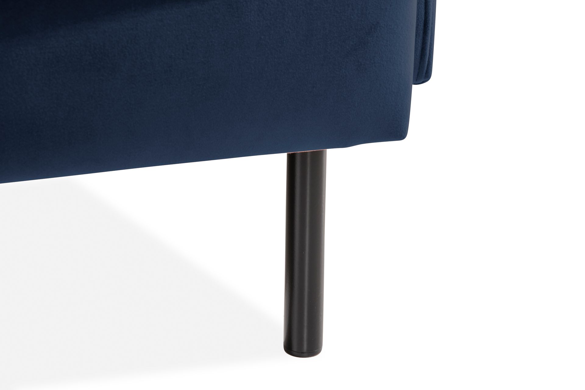 Fløyelssofa Elion 2-seter - Blå - Møbler - Sofaer - Fløyelssofaer