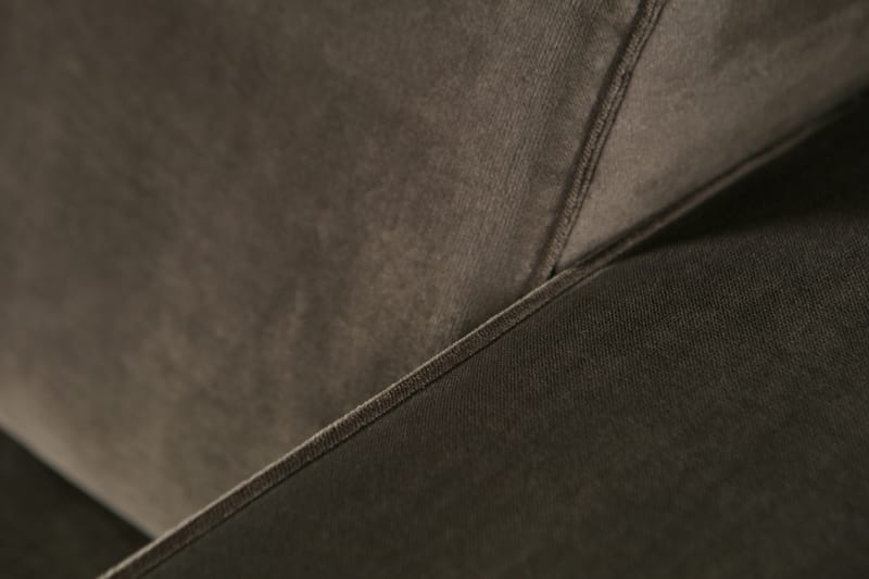 Fløyelssofa Nowell 4-seter - Grønn - Møbler - Sofaer - Fløyelssofaer