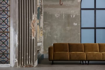 Fløyelssofa Nowell 4-seter - Honninggul - Møbler - Sofaer - Fløyelssofaer