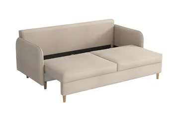 Gaja 2-seter Sofa - Beige - Møbler - Sofaer - Fløyelssofaer