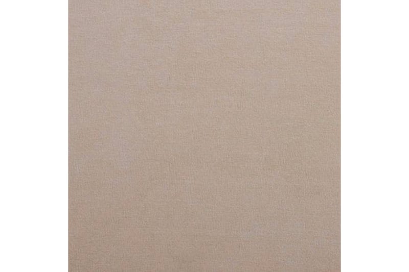 Gaja 2-seter Sovesofa Runde Armlener i Stoff - Beige - Møbler - Sofaer - Fløyelssofaer
