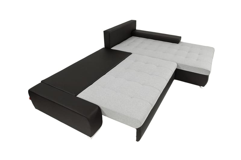Hjørnesofa Ianto - Mörkblå - Møbler - Sofaer - Fløyelssofaer