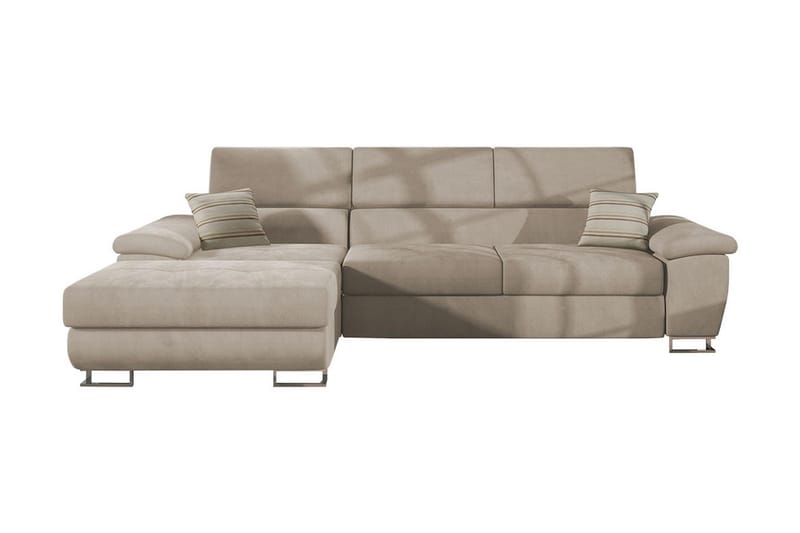 Hjørnesovesofa Oertel - Møbler - Sofaer - Fløyelssofaer