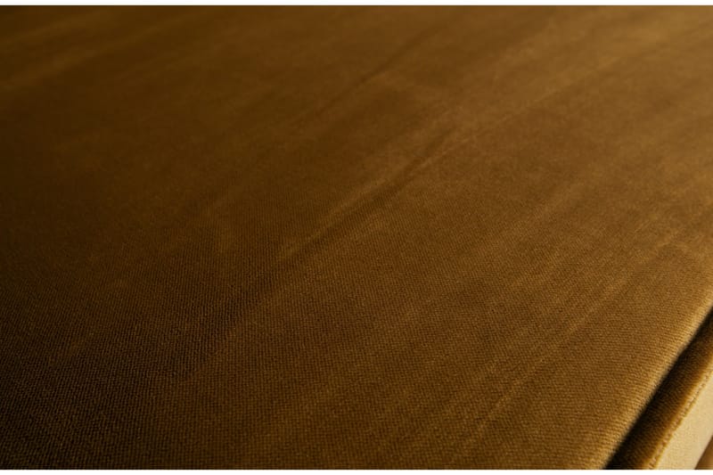 Lissbon 2,5-seters Fløyelssofa - Honninggul - Møbler - Sofaer - Fløyelssofaer