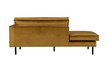 Lissbon Dagseng Høyre - Gul - Møbler - Sofaer - Fløyelssofaer