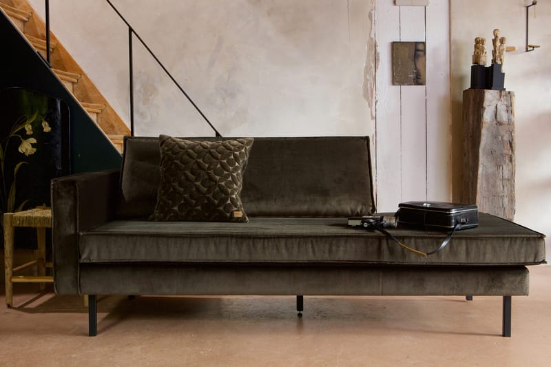 Lissbon Dagseng Venstre - Grønn - Møbler - Sofaer - Fløyelssofaer